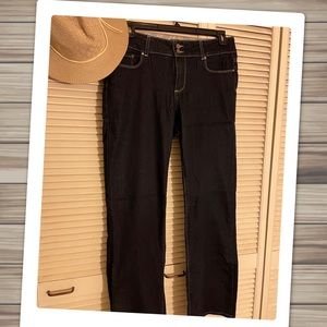 PAIGE Premium Dark Denim Wash Boot Cut Jeans!